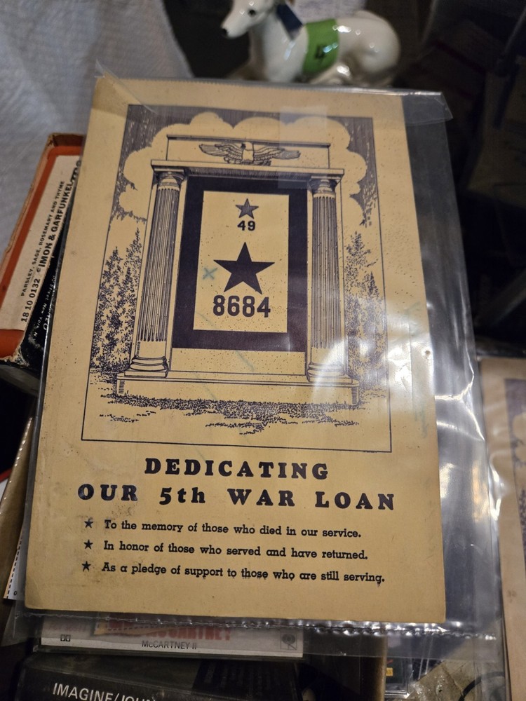 Ww2 War Bonds Rare