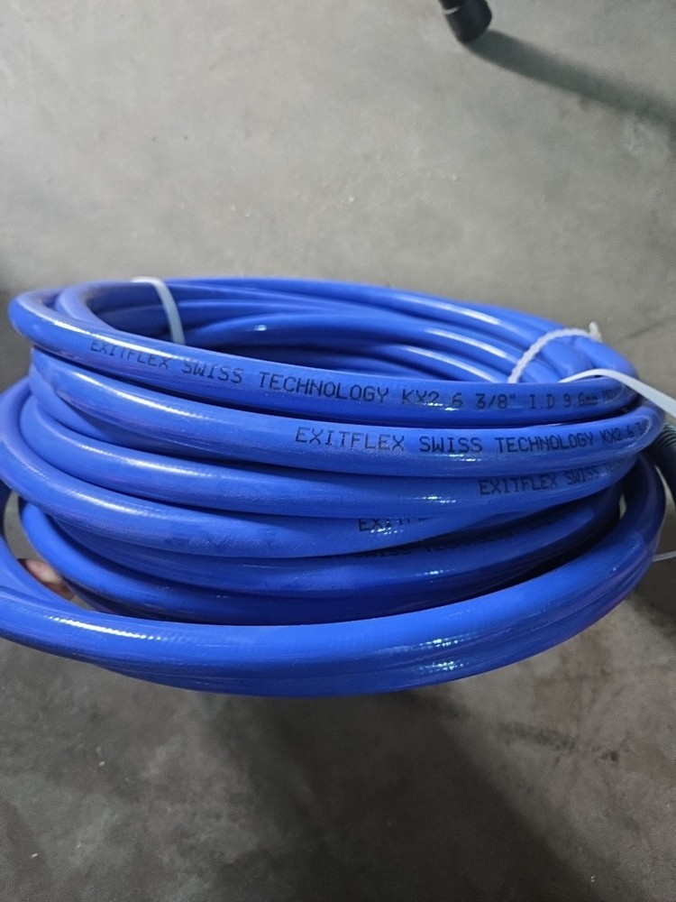 EXITFLEX 3/8” AIRLESS HOSE 3300 PSI x Blue 50'