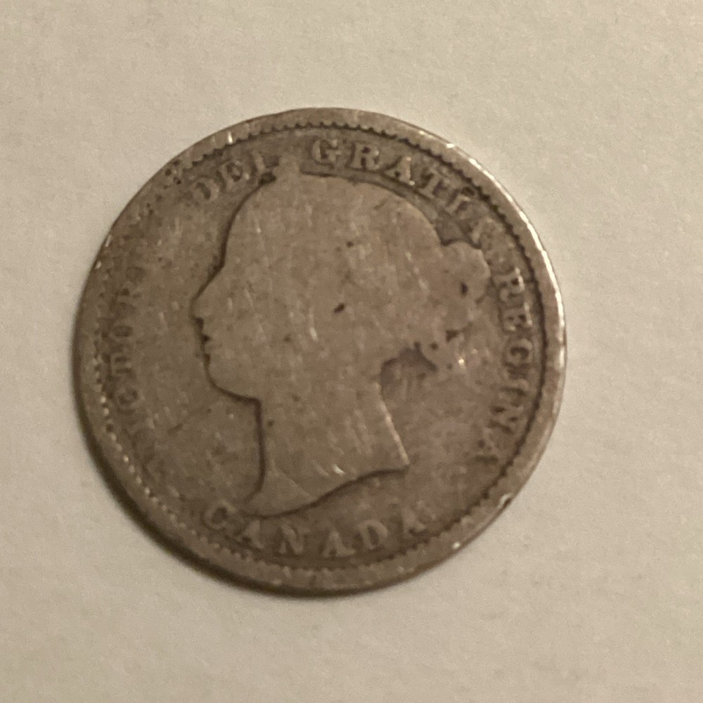 1894 CANADA 10 CENT SILVER KM 10
