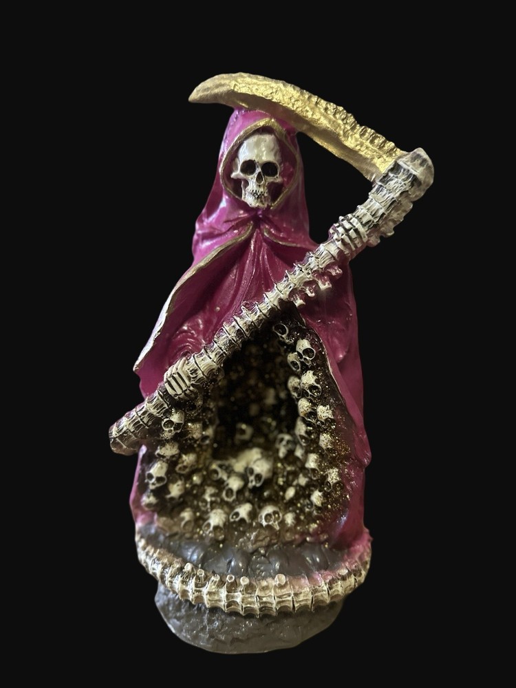 Santa Muerte Deseo * Rosa * Curada 10”