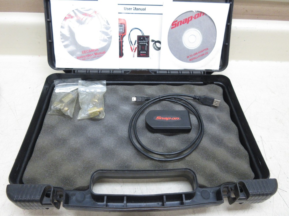 Snap On EECS400A Wireless Electrical Battery System Analyzer w/ Case Used