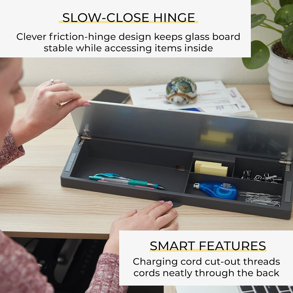 Messagestor Keyboard Write and Store, Desk Organizer, Assorted