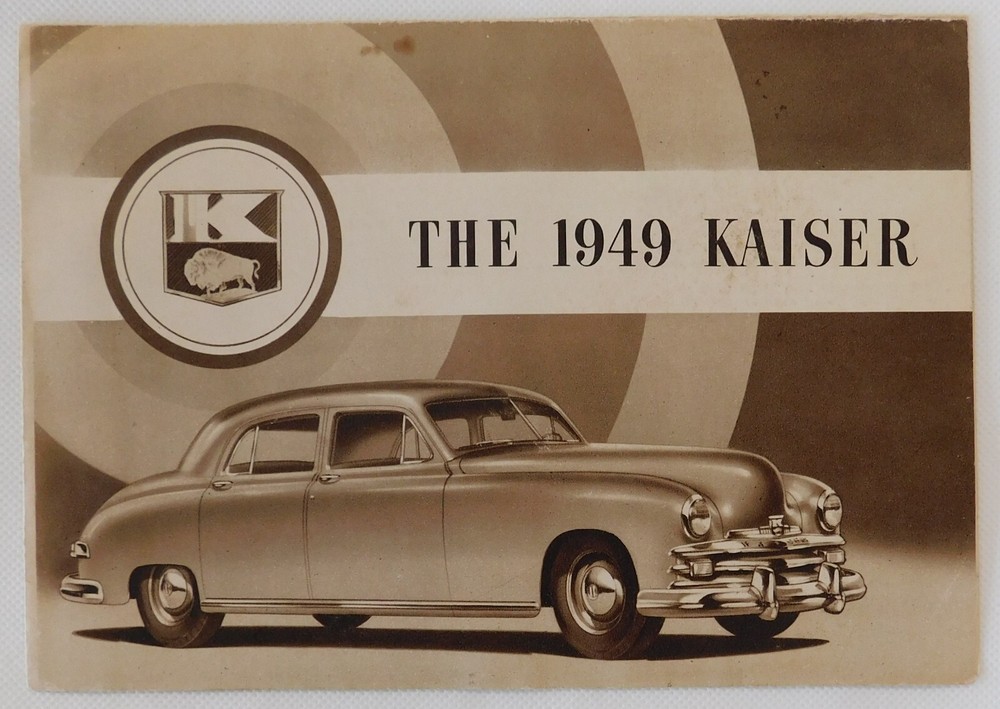 Kaiser Sedan 1949 Brochure 6"x8"