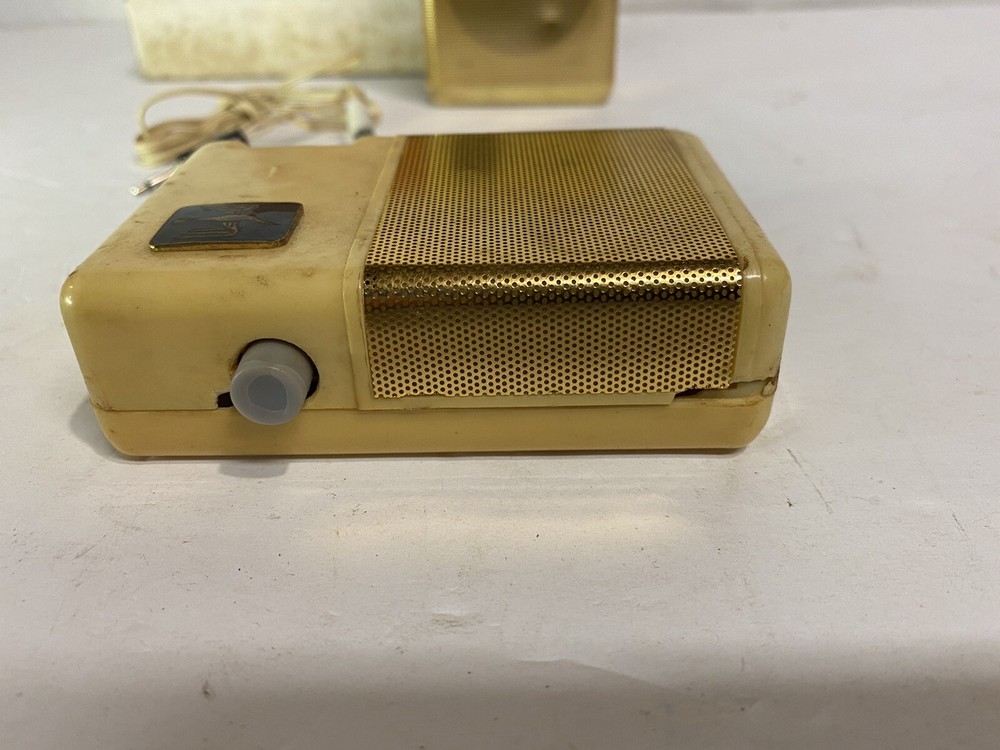 Vintage Pigeon Mini Com Transisterized Intercom Japan Untested