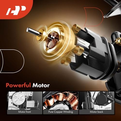 Power Window Regulator with Motor Replacement for Front Passenger (RH)