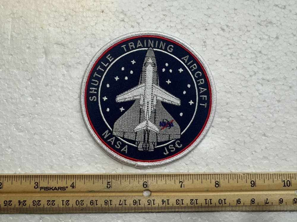 Vintage NASA Space Shuttle Patch- JSC Shuttle Training Aircraft