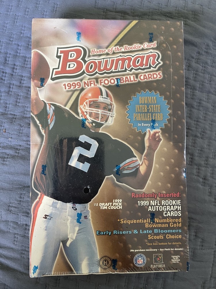 1999 NFL Bowman Inter-State Parallel Cards SEALED Box