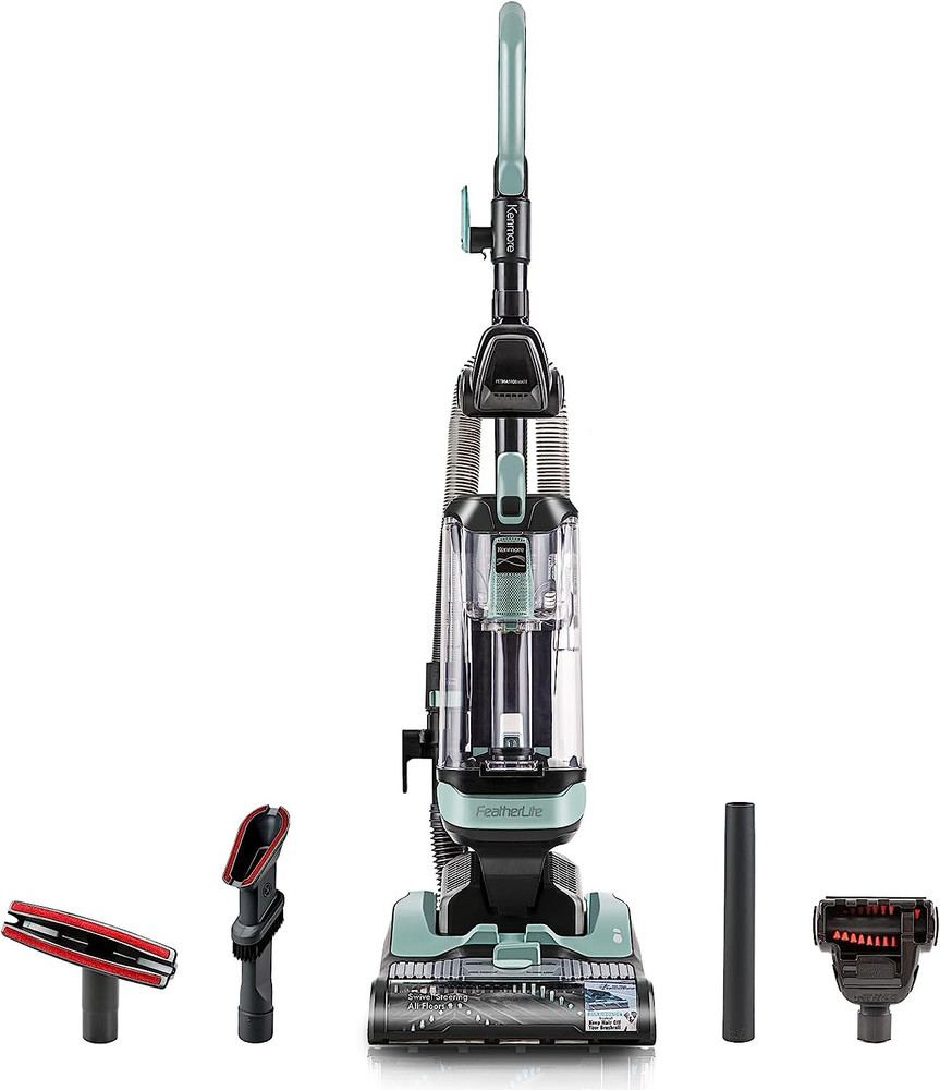 Lightweight Bagless Vacuum with Hair Eliminator Brush & Pet Tools