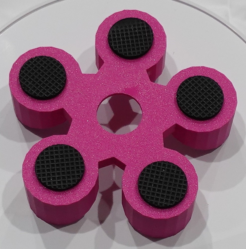 Bowling Ball Spinner Cup - Magenta