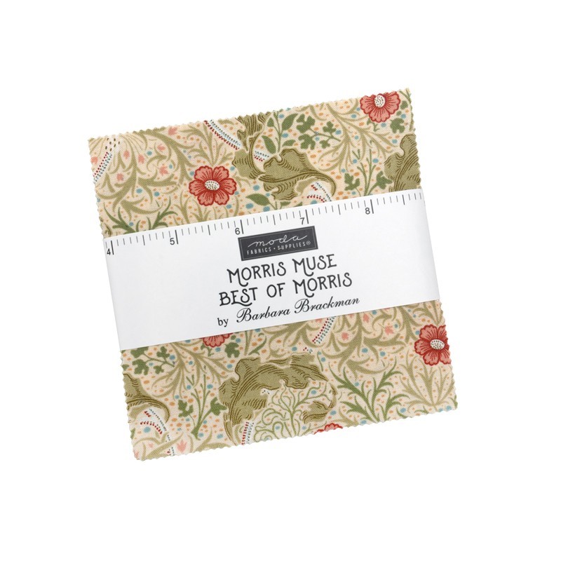 Moda Morris Muse Charm Pack 42 5" Squares Barbara Brackman Fabric