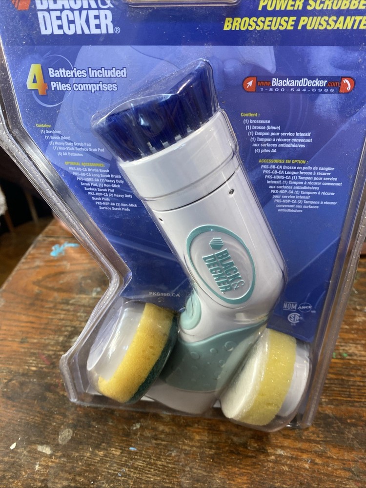 Black & Decker Kitchen & Bath Battery Powered Power Scrubber PKS150