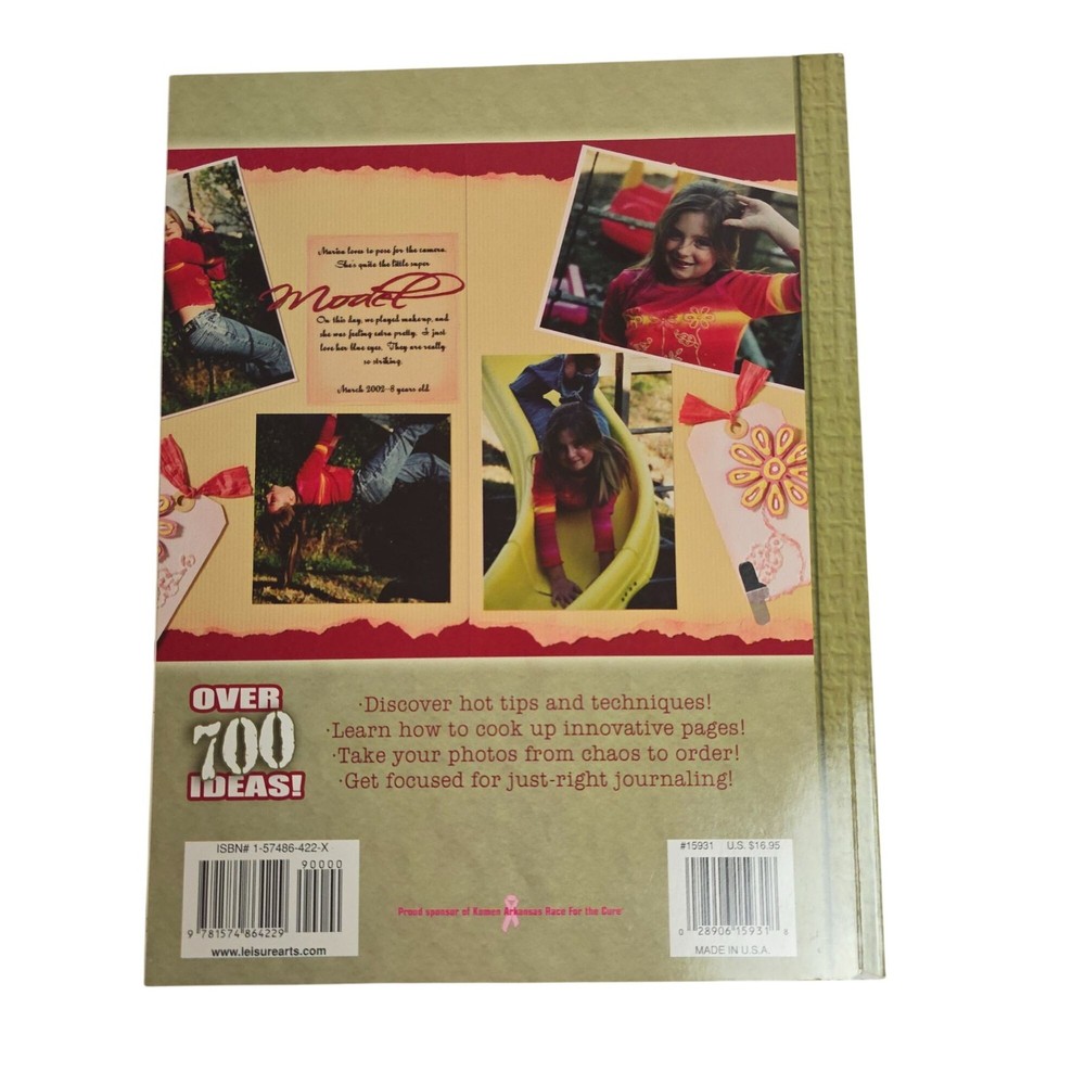 Creating Keepsakes Scrapbook Tips & Techniques Book 2005 Edition
