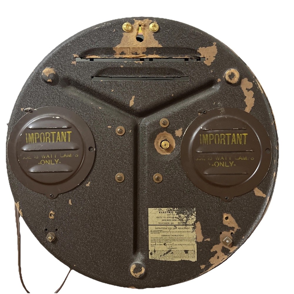 Ampex Telechron Advertising Clock