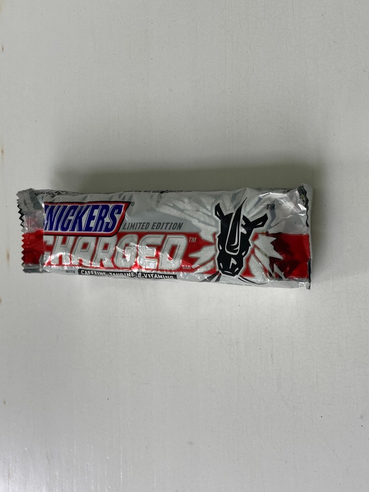 Unopened Snickers Charged Caffeinated Candy Bar (2008 Limited Edition)