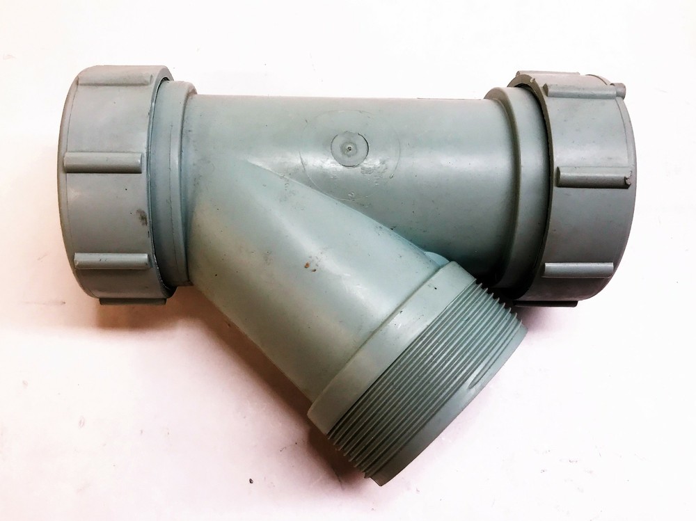 Enfield Labline 2" Plastic Cleanout Tee Coupling W372 NOS