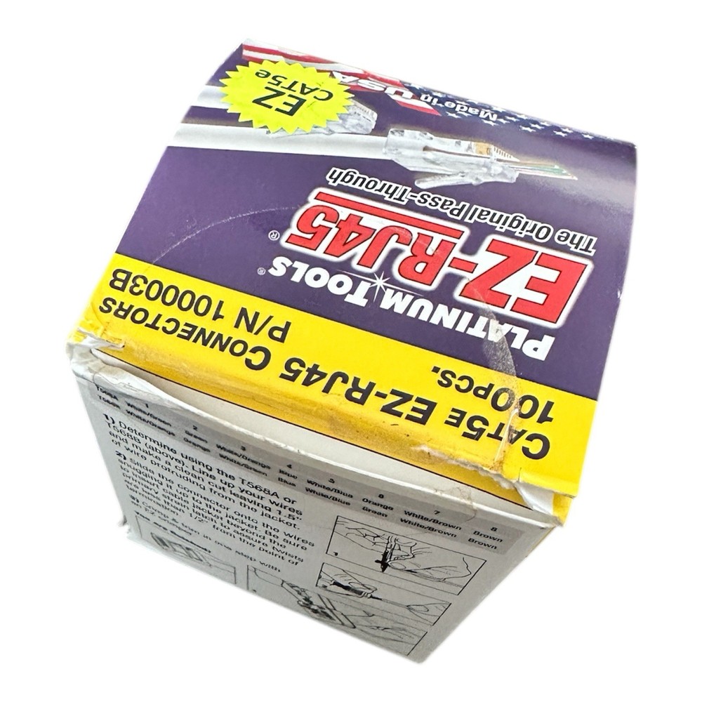 Cat5E EZ-RJ45 Connectors