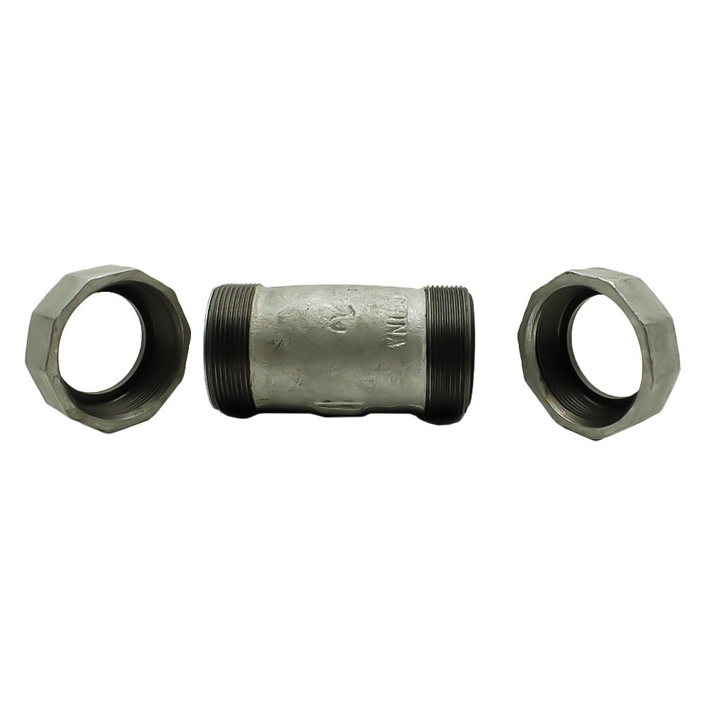 Thrifco 5244315 2 Inch Galvanized Compression Coupling