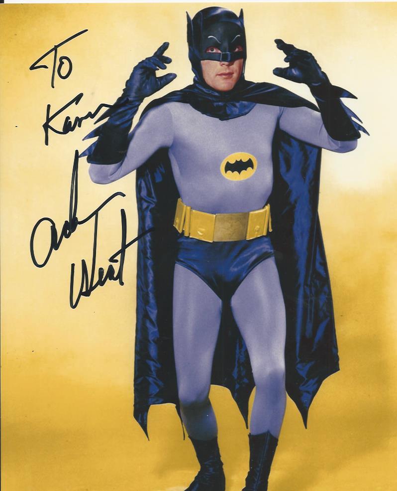 Adam West - Batman signed photo