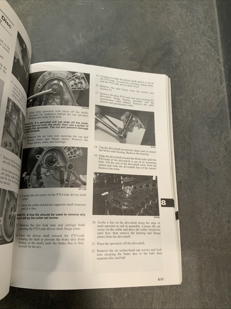 2002-2003 4 Stroke Snowmobile Service Manual