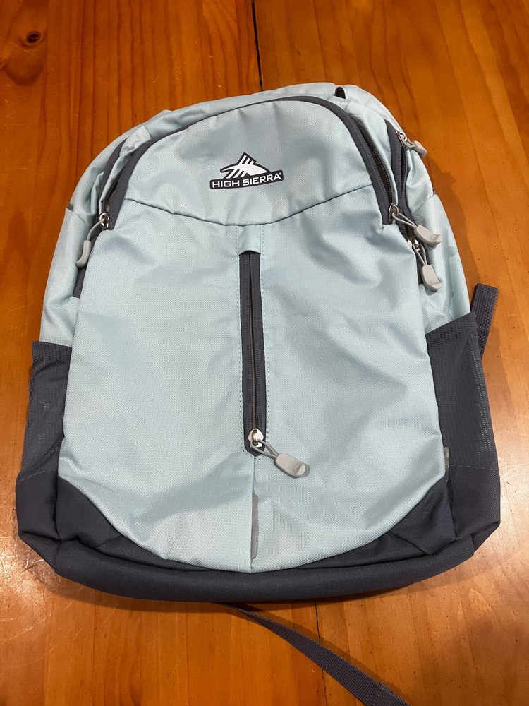 High Sierra Swerve Pro Backpack Light Blue GREAT CONDITION LOW PRICE
