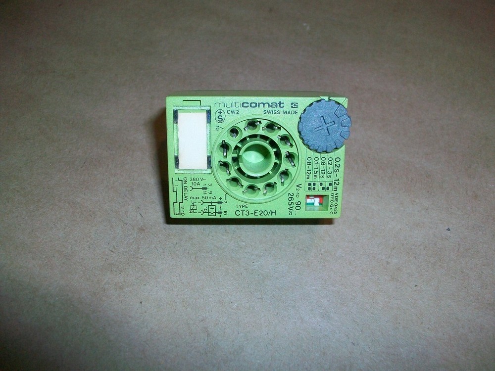 MultiComat Plug In Timer Base CT3-E20/H