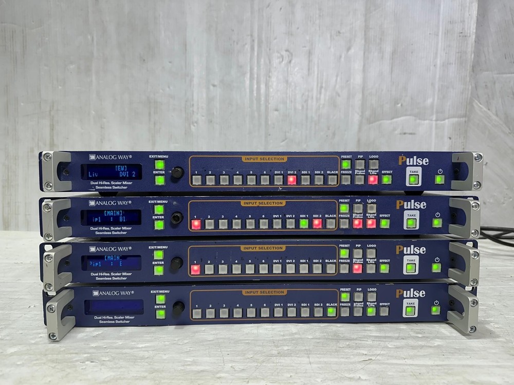 Analog Way Pulse 2 Switcher #6597-6600 (One) THS