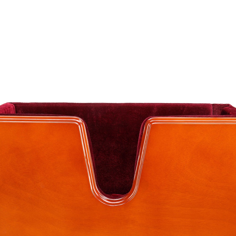 4/4 Natural reddish-brown cello base with foam protective layer