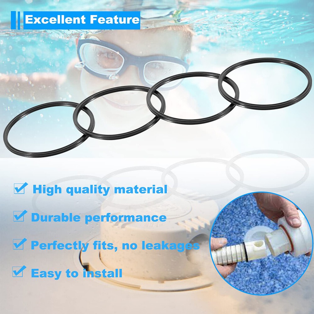 Replacement for Paramount 005-552-0142-00 Rotating Fixed Nozzle O-Ring 4-Pack