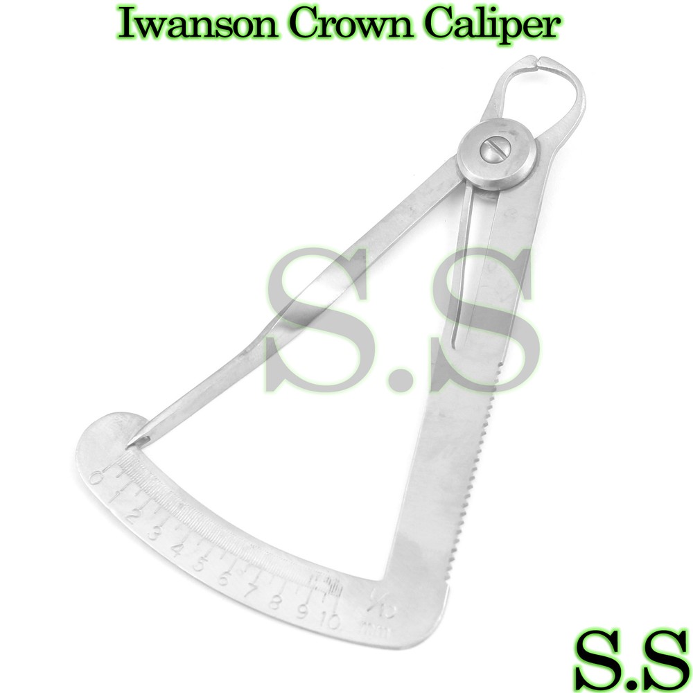Crown Gauge (Spring Caliper) Dental InstrumenTS 10 PCS