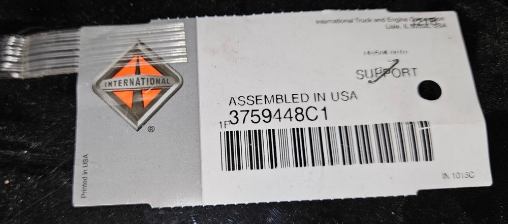International Upper Step Front Assembly Support - 3759448C1 - NEW - OEM