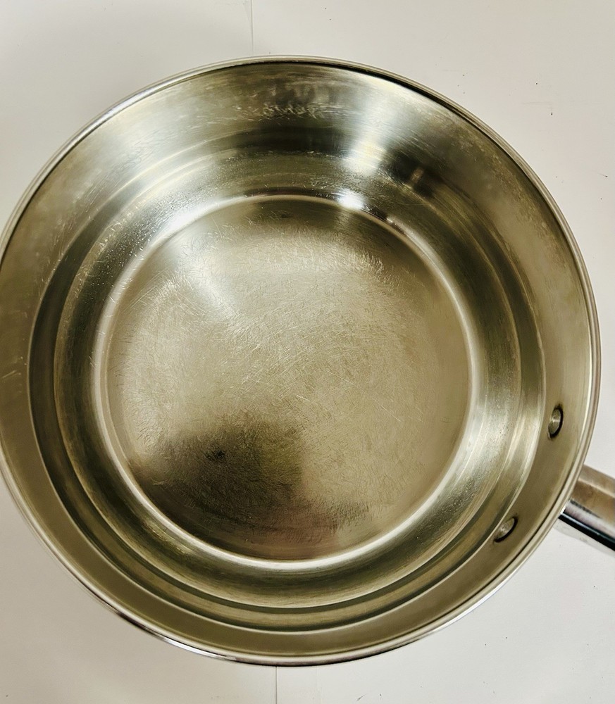 Basic Essentials Stainless Steel Professional 8” Saucepan