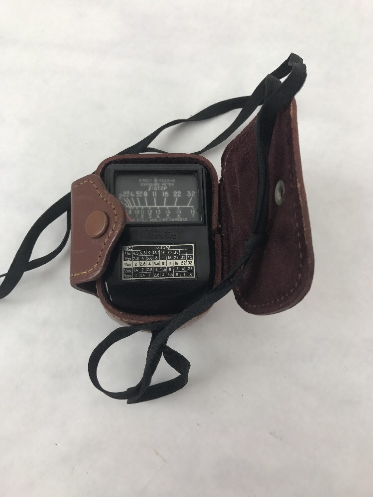 WESTON MODEL 853 Selenium Direct Reading Exposure Meter - WORKING - with Case