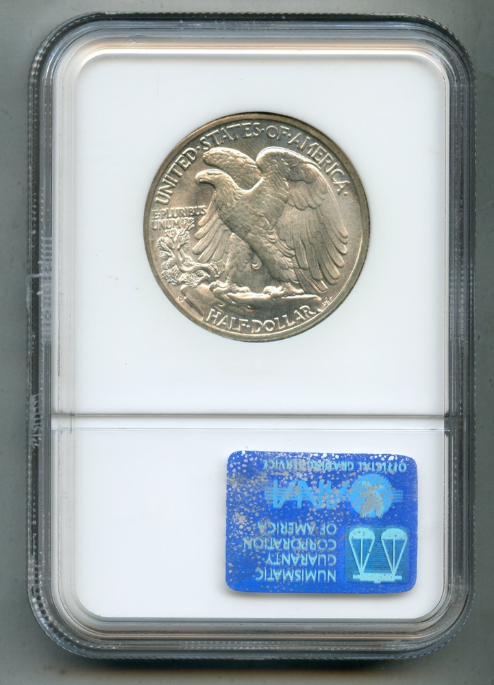 1944 D Walking Liberty Silver Half Dollar NGC MS 66