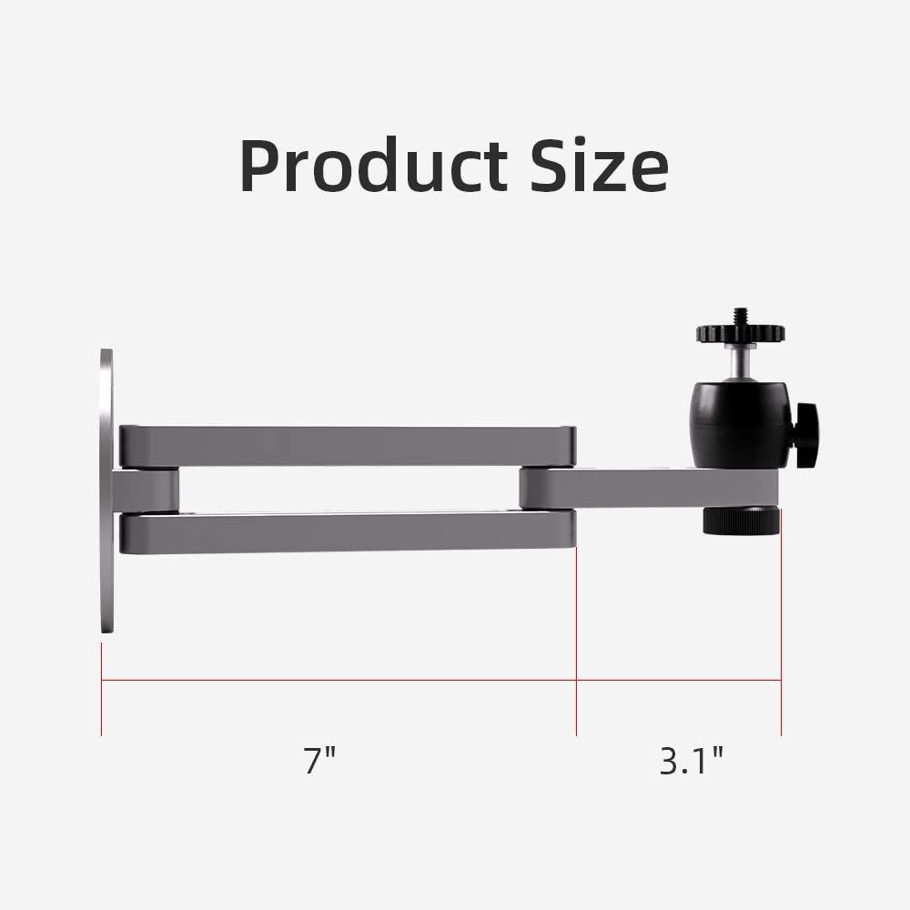 Foldable Projector Wall Mount Universal Adjustable Ceiling Wall Projector Mou...
