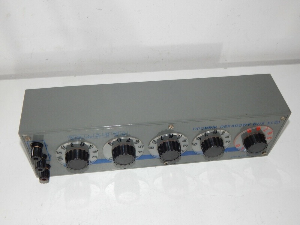 Crank resistance D05 resistance box box precision variable 0-9999.9 ohms 0.1