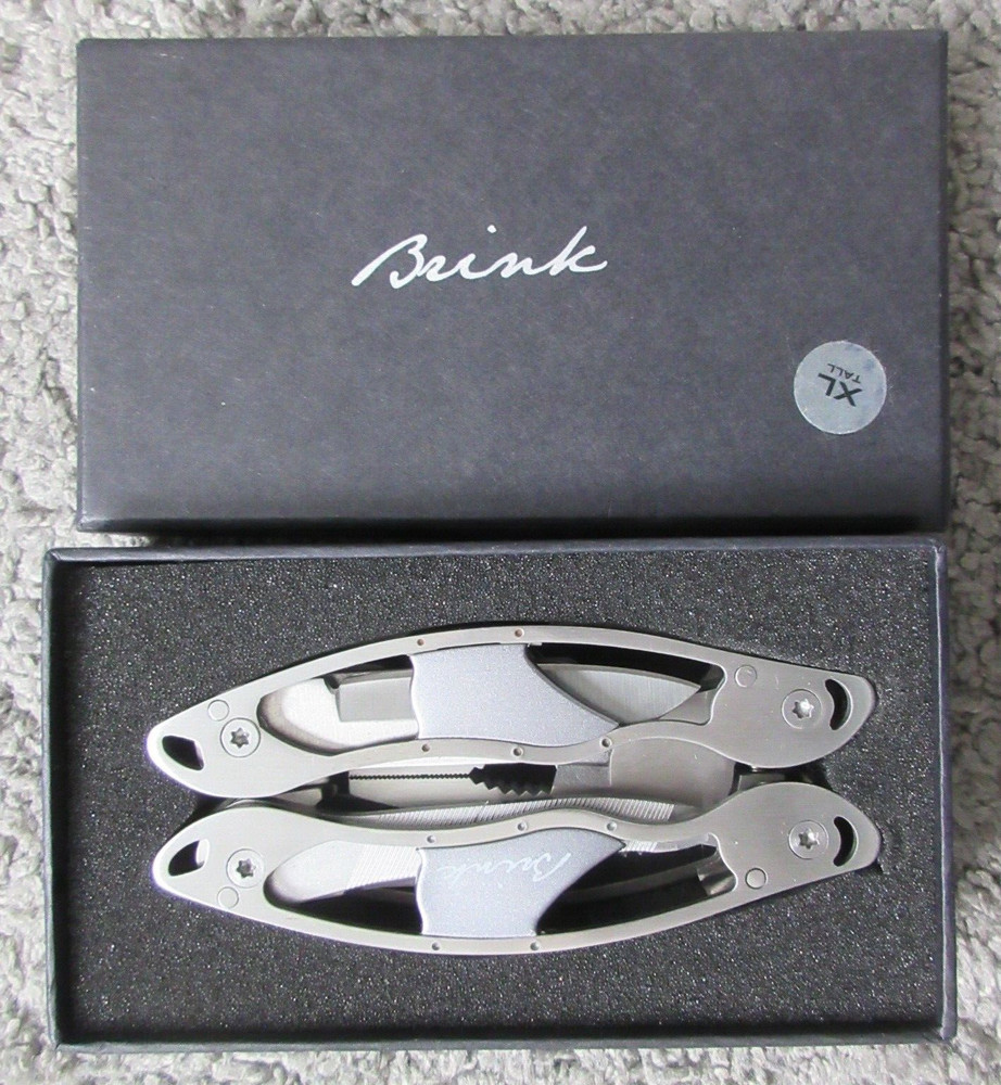 BRINK PRESENT TIME Multi-Tool Touch Modern 13 Functions Utility Camping