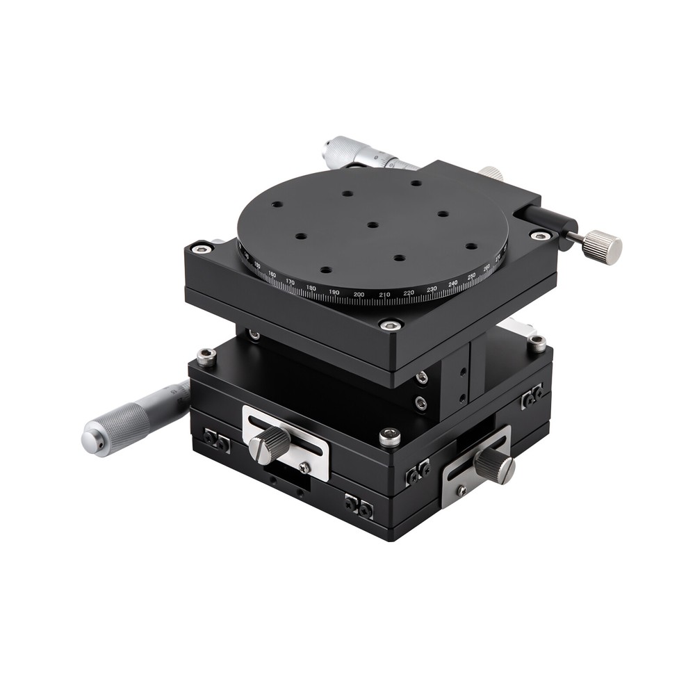 4 Axis-XYZR Manual Driven Linear Standard Precision Linear Positioning Stage