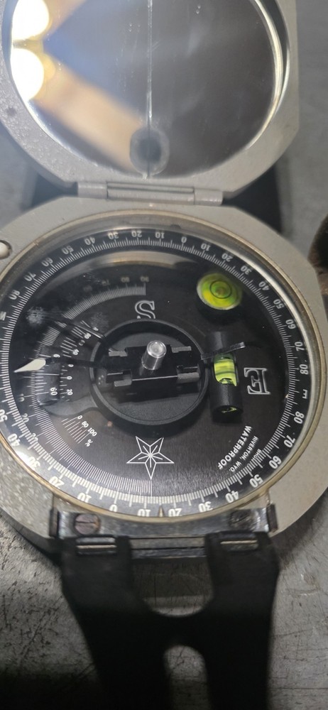 Brunton pocket transit compass