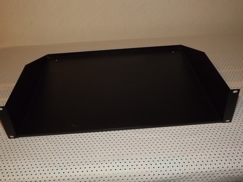 2U 14.5 Inch Deep Solid Component Rack Shelf