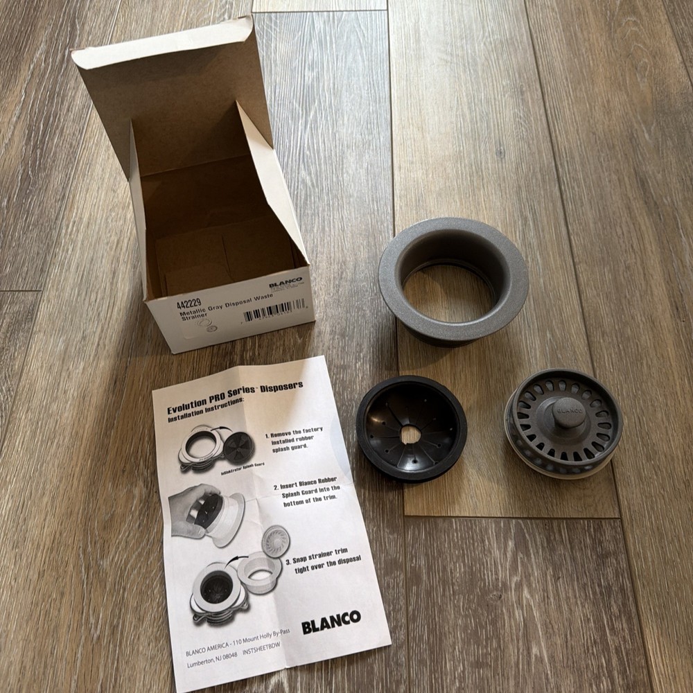 Blanco 442229 Sink Waste Flange Metallic Gray