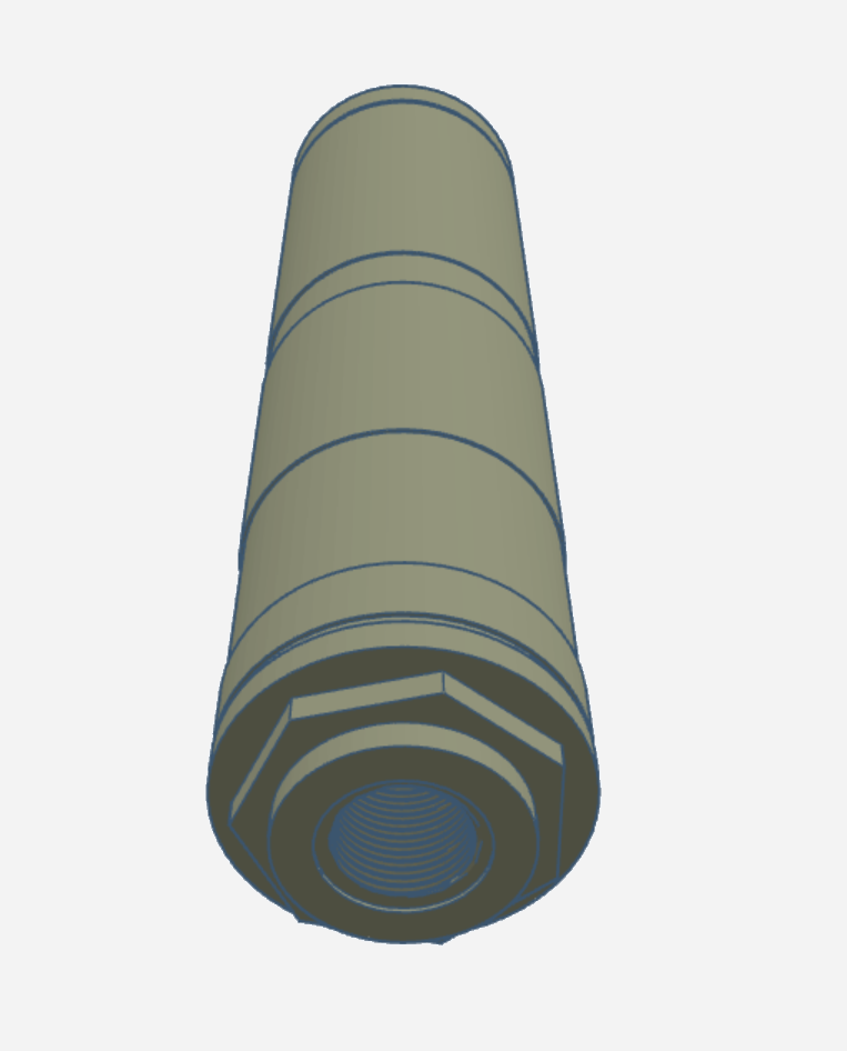 [3D Bro] Airsoft GENESIS MUZZLE ZOOPRZR