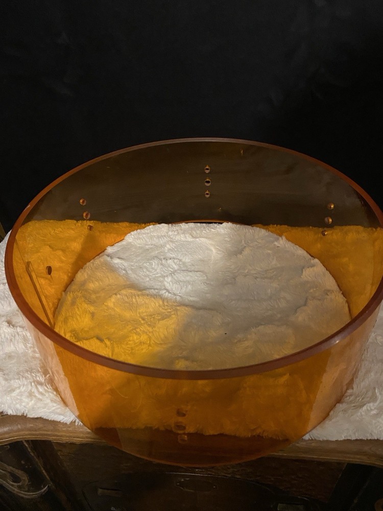 Single Acrylic, Vintage ￼Drum Shell “ 13x5