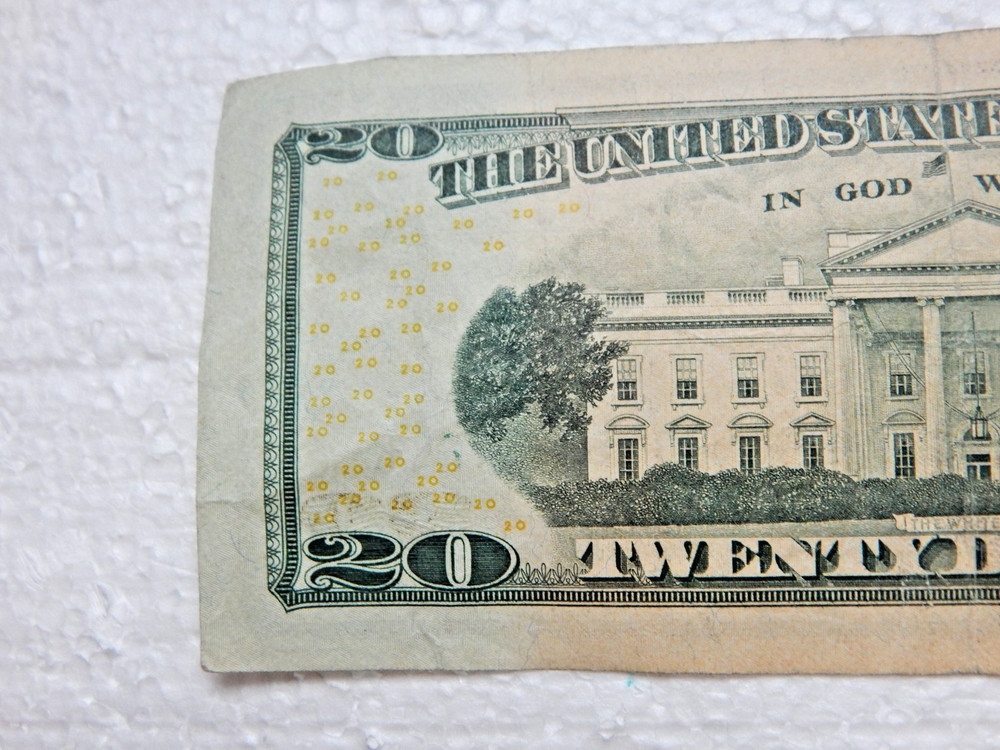 RARE! $20 Dollar Bill 2004 NOTE Dollar Certificate EB55878725K