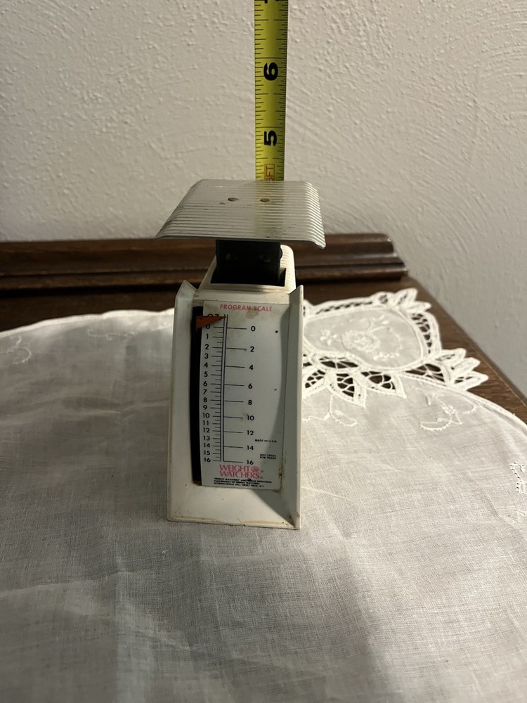Vintage weight watchers scale