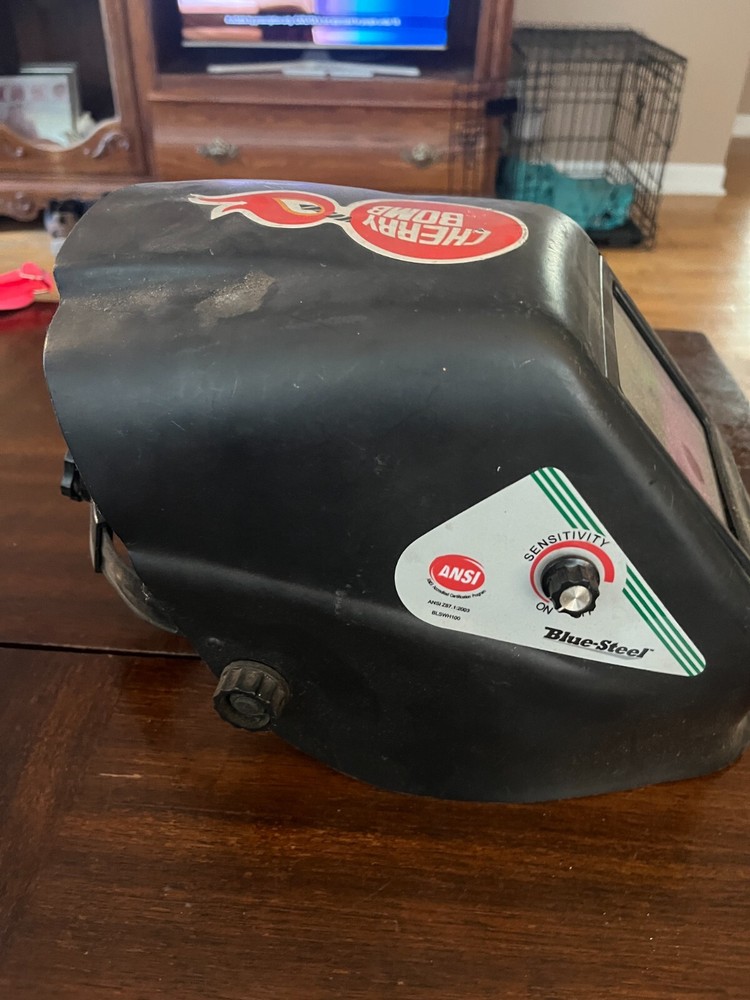 Blue Steel Welders Face Shield