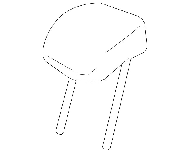 Genuine GM Headrest 84027694