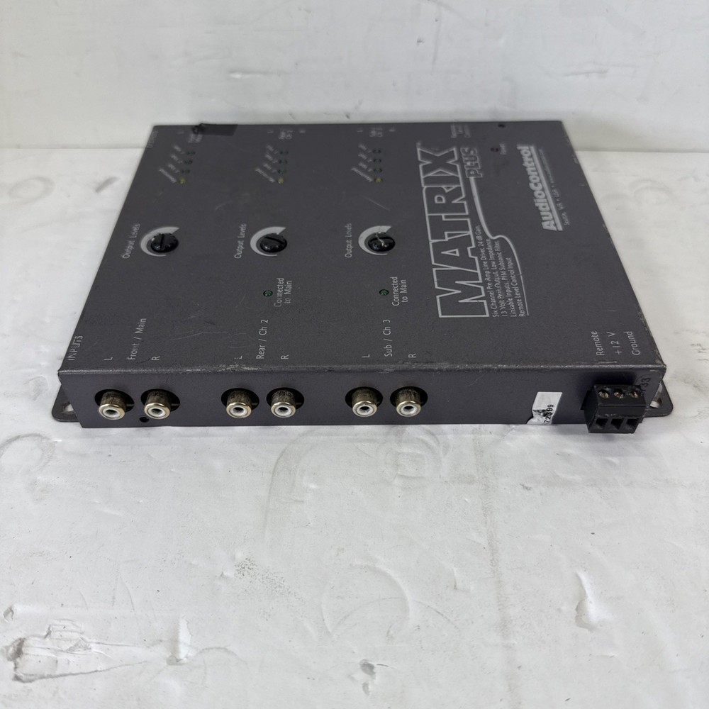 (READ) AudioControl Matrix Plus 6ch High-Gain Active Line Driver Audio Processor