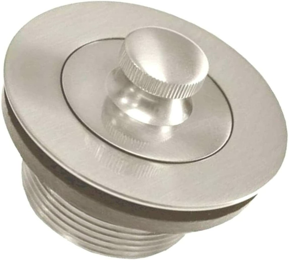 Maui - Lift and Turn Bathtub Drainer Assembly, Conversion Kit - Brushed Nickle