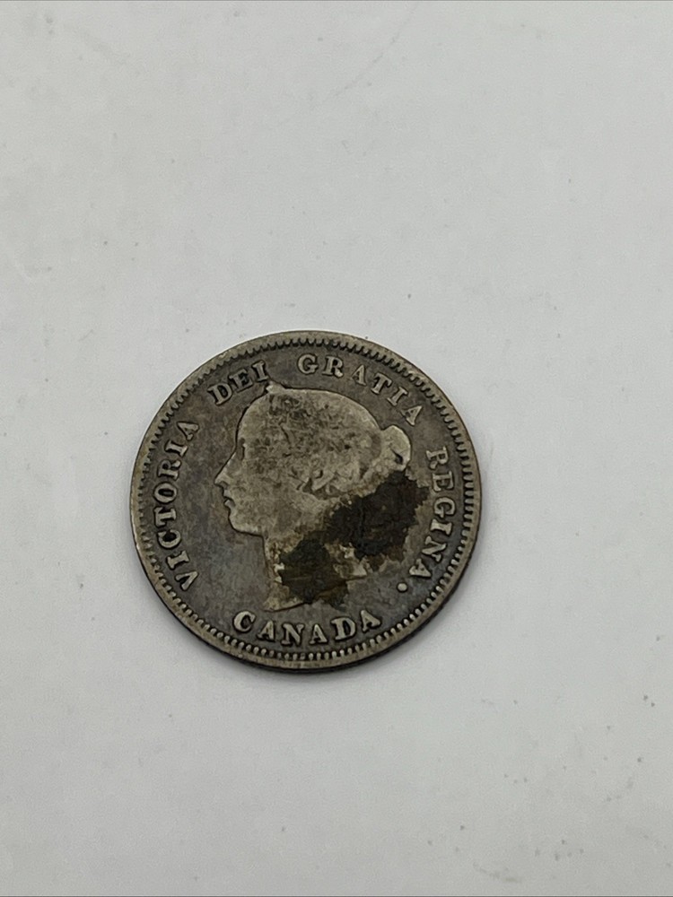 1890-H Canada 5 Cents