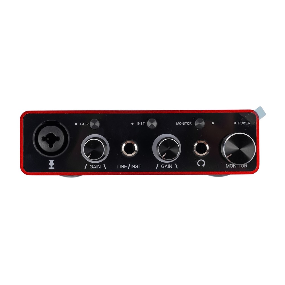3rd Gen USB Audio Interface High-Fidelity Studio Quality Recording Zero-Latency